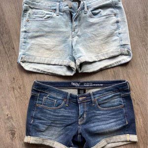 Mossimo Jean Shorts Bundle - Size 4